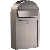 Bobi Briefkasten Grande S i Edelstahl