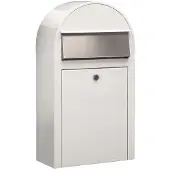 Bobi Briefkasten Grande S 9016 i Weiß
