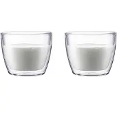 Bodum Glas Bistro Large Transparent 450 ml (Set von 2 Stück)