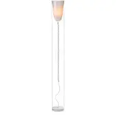 Kartell Toobe Stehleuchte Kristall - , Transparent, für Wohnzimmer, Kunststoff