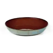 Serax Tiefer Teller Terres De Rêves Tableware By Anita Le Gr Rust Smoky Blue S 17,5 cm