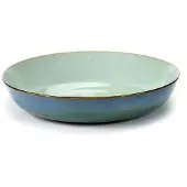 Serax Tiefer Teller Terres De Rêves Tableware by Anita Le Gr Lagoon / Smokey Blue M 21 cm