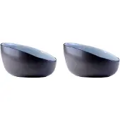 Gastro by Ron Blaauw Schale Verjüngt Grau Blau 16 cm (2-teilig)