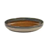 Serax Servierteller Surface Tableware by Sergio Herman Rusty Brown M 32 cm