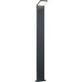 TRIO Lighting LED-Sensor-Wegelampe PEARL Höhe 100 cm anthrazit Metall IP54, schwarz, Aluminium, Modern