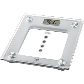 Tefal PP3020V1 Atlantis Elektronische Personenwaage, max. 160 kg Tragkraft, LCD-Infodisplay, Speicherfunktion, automatische Personenerkennung