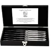 Laguiole Steakmesser Luxury Line RVS (6-teilig)