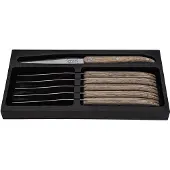 Laguiole Steakmesser Innovation Line Eiche (6-teilig)