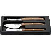 Laguiole Käsemesser Innovation Line Wood Tray Eiche (3-teilig)