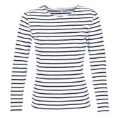 Armor Lux Lesconil weiß-marine Damen Streifenshirt