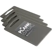 Inno cuisinno Schneidebrett Basic Silber 25 x 15 cm (4-teilig)
