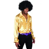 Boland Party Shirt 70er Gold XL