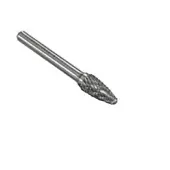 Tyrolit Hartmetallfräser DxT-SxL 6x16-6x50 Für Gusseisen, Stahl und Edelstahl, Form: 52RBF - Baum, Art. 768841