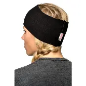 Woolpower Stirnband Headband 200 Black
