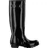 Hunter Gummistiefel Original Wellington Tall Gloss Schwarz-Schuhgröße 37