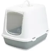 Savic Oscar - Katzentoilette - grau/ hellgrau - 50x37x39 cm