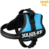 JULIUS K-9 Julius-K9 Powergeschirr Mini-Mini/Mini Hundegeschirr aquamarin S-M, Maße:40-53 cm