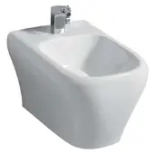 Keramag Wandbidet MYDAY ohne Überlauf, geschlossene Form weiß
