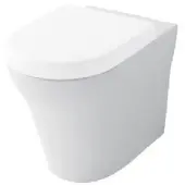 Toto Stand-WC MH tief, randlos weiß