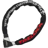 Trelock Kettenschloss 85cm, Ø 8mm BC 480/85, schwarz/Schrift rot/weiß
