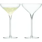 LSA International Champagnerglas Coupe Savoy Set 2 Lsa 250ml