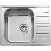 Reginox R25444 Spüle ADMIRAL 40 (L) KG-CC ohne Überlauf ab 50 cm Schrankbreite / Clean & Care / Einbau