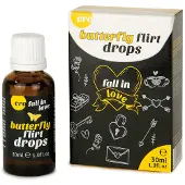 Hot Butterfly Flirt Drops | 30 ml Tropfen zum Einnehmen