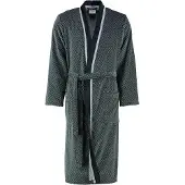 Cawö Bademantel 4839 Kimono Dunkelgrau Herren-48