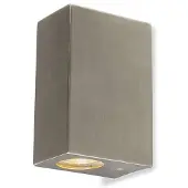 QAZQA Moderne Wandleuchte Aluminium IP44 Baleno II