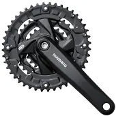 Shimano Acera M371 104/64 Bcd Kurbelgarnitur Schwarz 175 mm / 44/32/22t Schwarz 175 mm