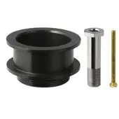 Geberit Anschluss-Set 150247001 für Acrylwanne mit Überlauf, mit Befestigungsmaterial