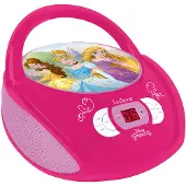 Lexibook - Disney Princess Portable CD player with Mic Jack (RCD108DP)