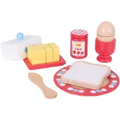Bigjigs Frühstücksset aus Holz