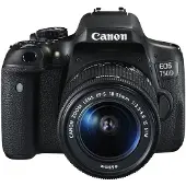 Canon EOS 750D + EF-S 18-55 IS STM, 24,2 MP, 6000 x 4000 Pixel, CMOS, Full HD, Touchscreen, Schwarz