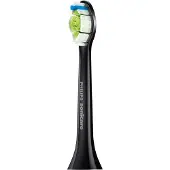 Philips Sonicare DiamondClean Standard-Bürstenköpfe für Schallzahnbürste HX6064/33, 1 Stück(e), Schwarz, Medium, FlexCare+, FlexCare, HealthyWhite, HydroClean, EasyClean, DiamondClean, 31 mm, 62 mm