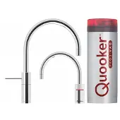 Quooker Nordic Round Twintaps PRO3 verchromt glänzend *7 Jahre Garantie* 3NRCHRTT
