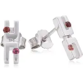 Orphelia Ohrstecker für Damen, 925 Sterlingsilber, Silber ZO-5663