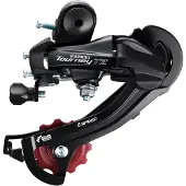 Shimano Tourney TZ500 6speed achterderailleur. v