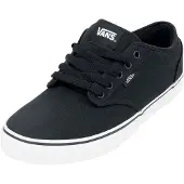 Vans Atwood, Männlich, Erwachsener, Modische Sneakers, Schwarz, Weiß, Einfarbig, Schnürverschluss