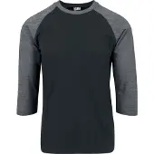 Urban Classics Contrast 3/4 Sleeve Raglan Tee