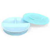 Twistshake - Divided Plate 6+m Pastel Blue