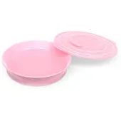 Twistshake Plate 6+m Pastel Pink