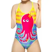 Turbo Octopuss Badeanzug Mit Dünnen Trägern