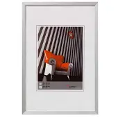 Walther design AJ040S Chair Aluminiumrahmen 30x40cm silber