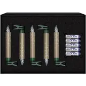 Krinner Deluxe Crystal, Lichterketten, Champagner, IP44, 5 Glühbirne(n), LED, Akku