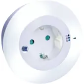 REV 003371731, Stecker-Nachtlicht, Weiß, LED, AC, 230 V, 230 V
