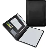Desq Schreibmappe 3682 Business Classy, schwarz, Kunstleder, A4
