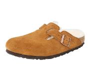 Birkenstock Clogs Unisex Boston Braun Wildleder