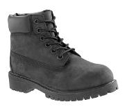 Timberland 6 inch" Premium Boot Toddler Black Nubuck Kleinkinder-Schuhgröße 28