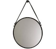 Aquanova Wandspiegel Aquanova Thymo Schwarz ø47 cm